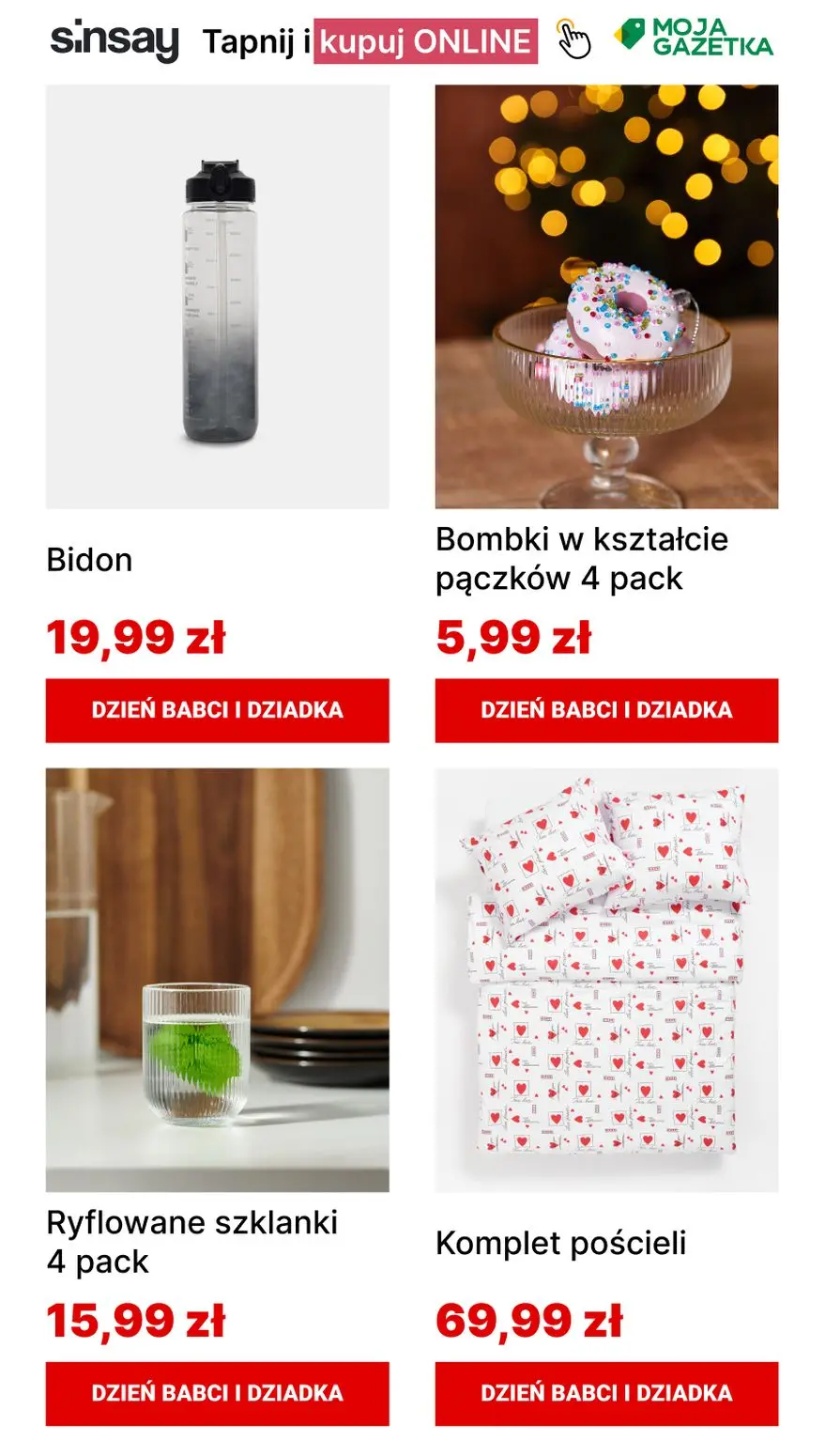 gazetka promocyjna Sinsay Dzień Babci i Dziadka 👵👴 - Strona 9