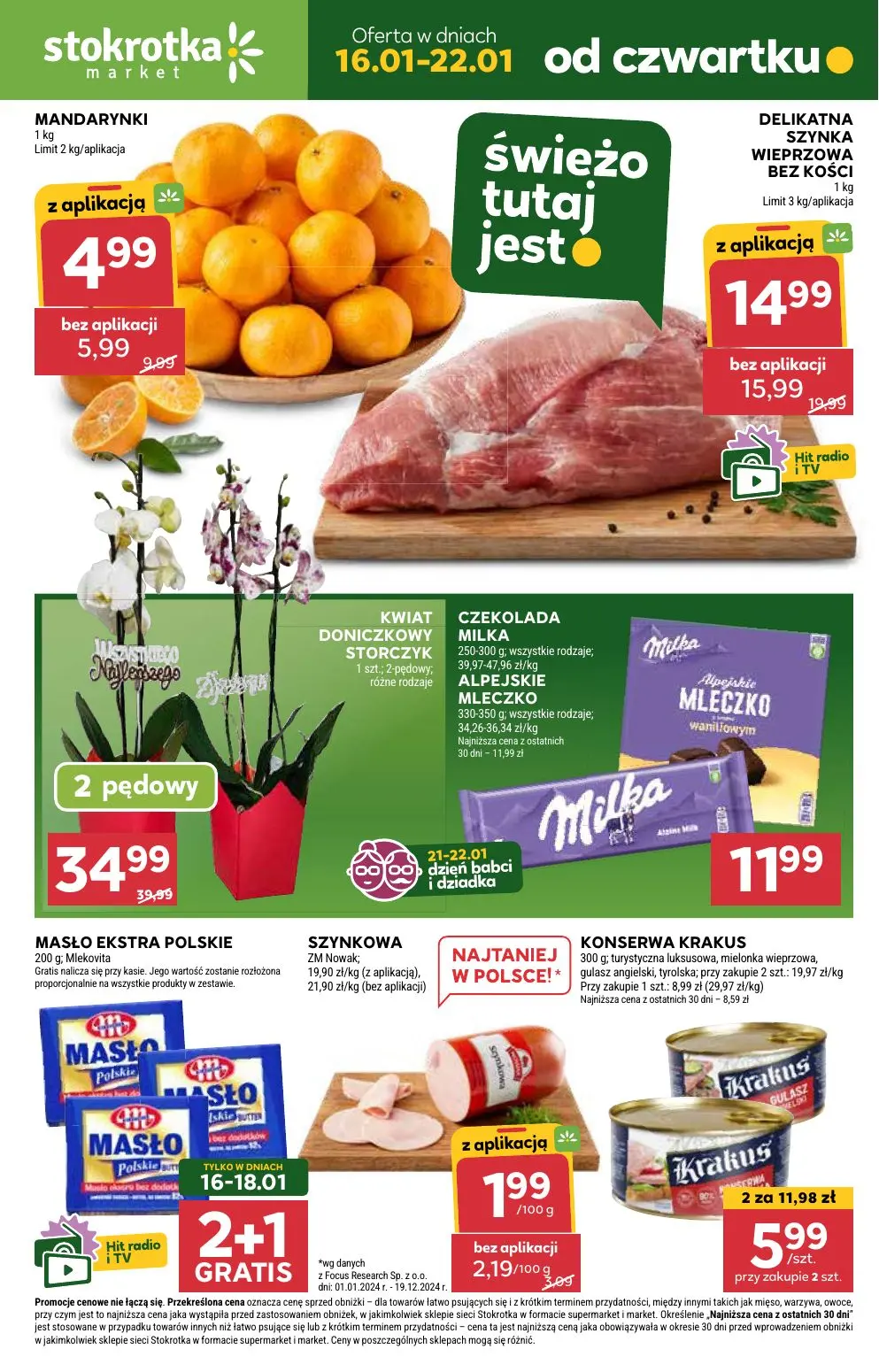 gazetka promocyjna Stokrotka Market  - Strona 1