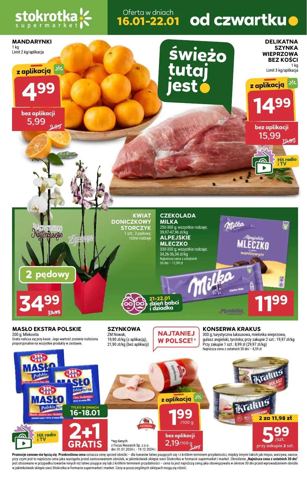 gazetka promocyjna Stokrotka Supermarket  - Strona 1