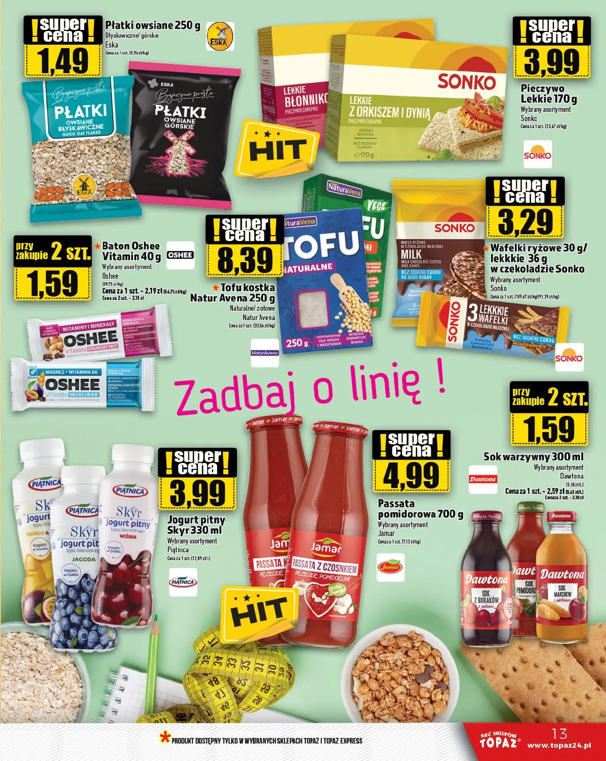 gazetka promocyjna Topaz Warszawa - Strona 13