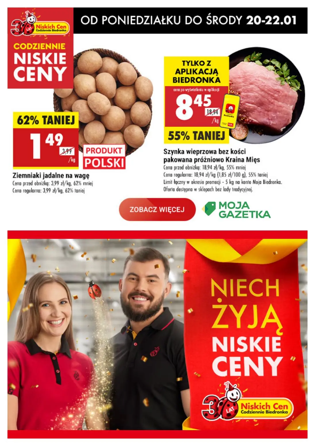 gazetka promocyjna Biedronka Biedronkowe oszczędności - Strona 1