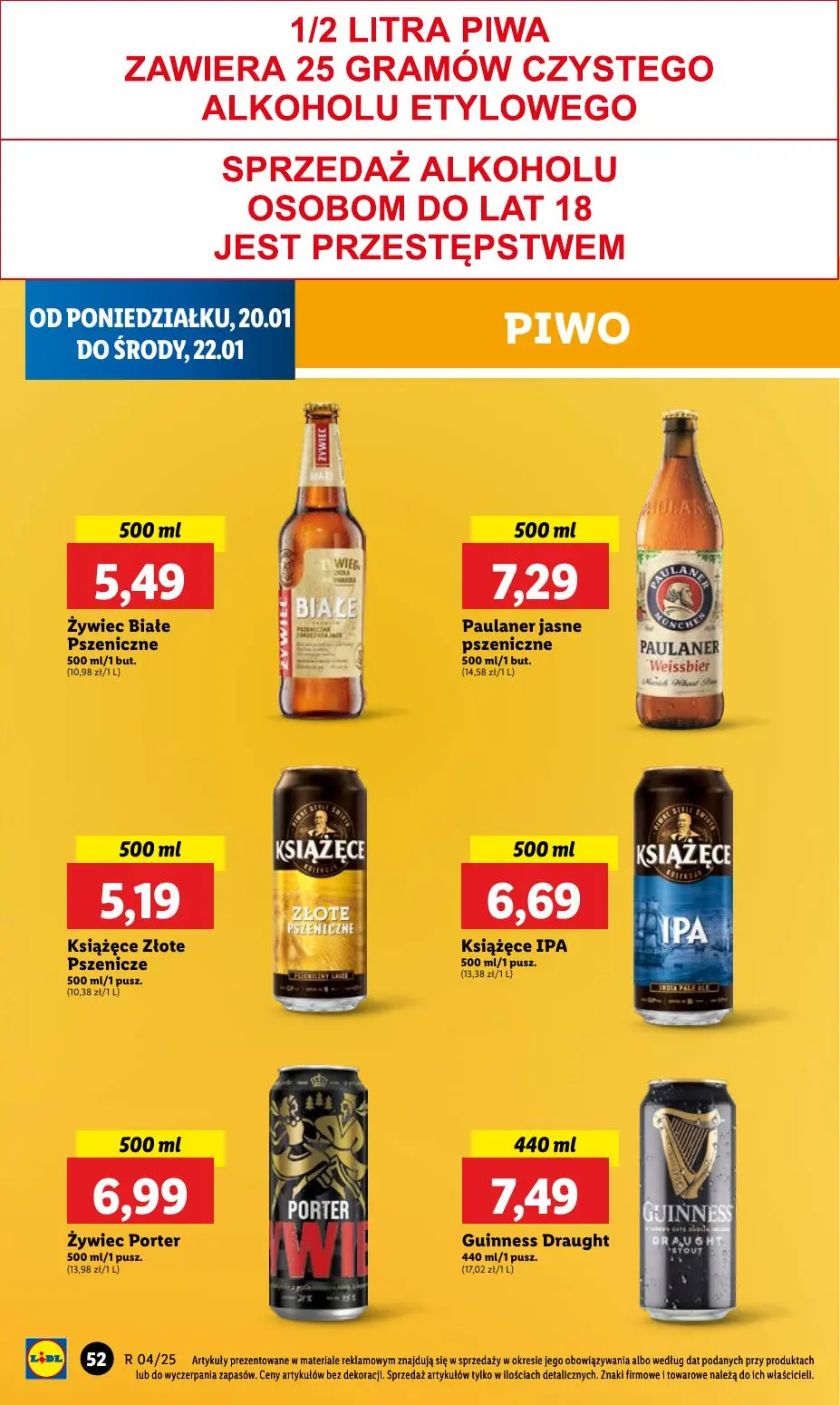 gazetka promocyjna LIDL Od poniedziałku - Strona 54