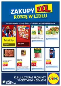 Gazetka promocyjna LIDL, ważna od 2025-01-20 do 2025-01-22.