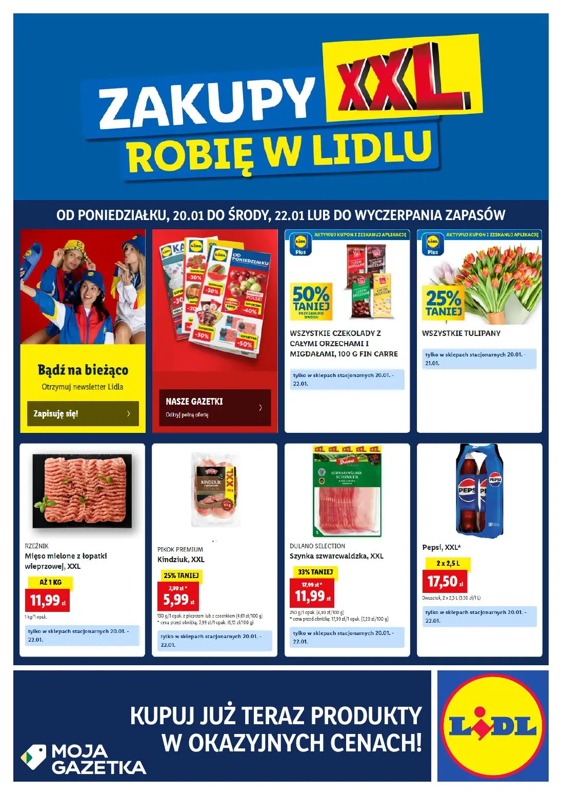 gazetka promocyjna LIDL Zakupy XXL robię w Lidlu - Strona 1