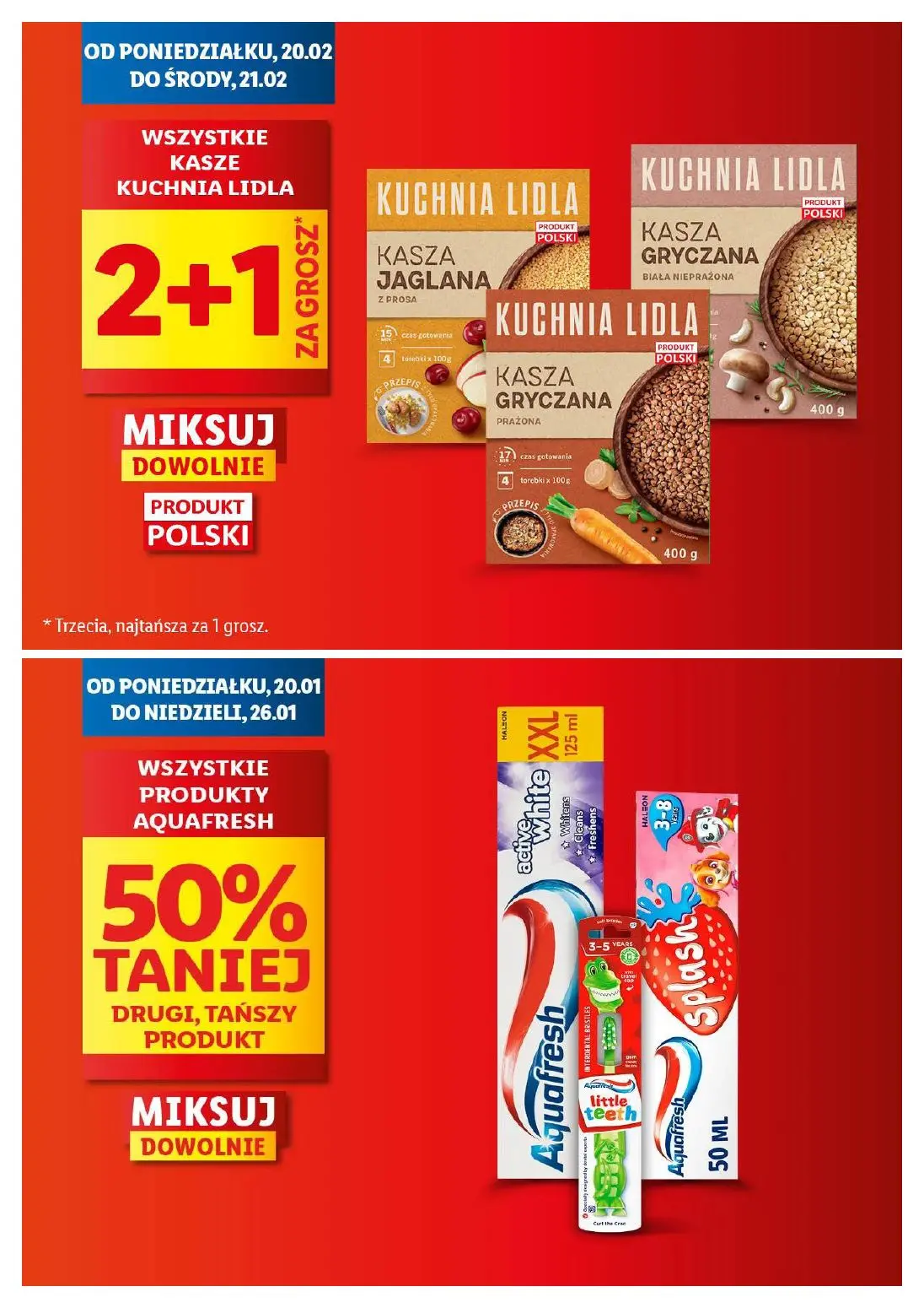 gazetka promocyjna LIDL Zakupy XXL robię w Lidlu - Strona 2