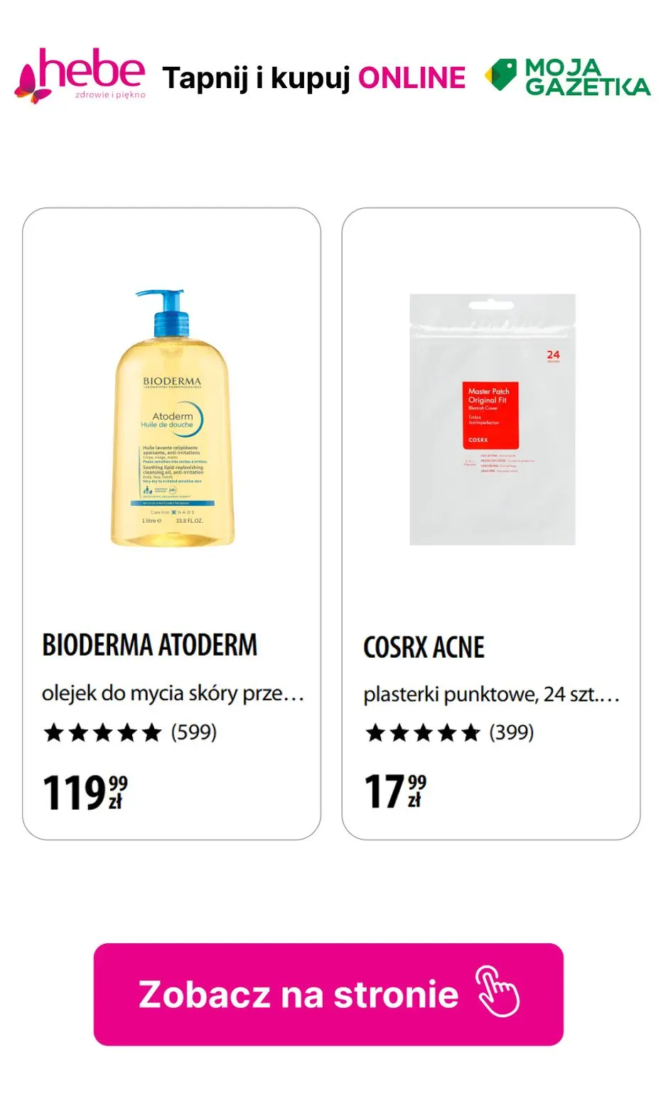 gazetka promocyjna hebe Dni My Hebe nawet -80% ZNIŻKI na drugi produkt! - Strona 3