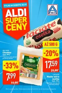 Gazetka promocyjna ALDI, ważna od 2025-01-25 do 2025-01-25.