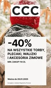 Gazetka promocyjna CCC, ważna od 2025-01-02 do 2025-01-26.