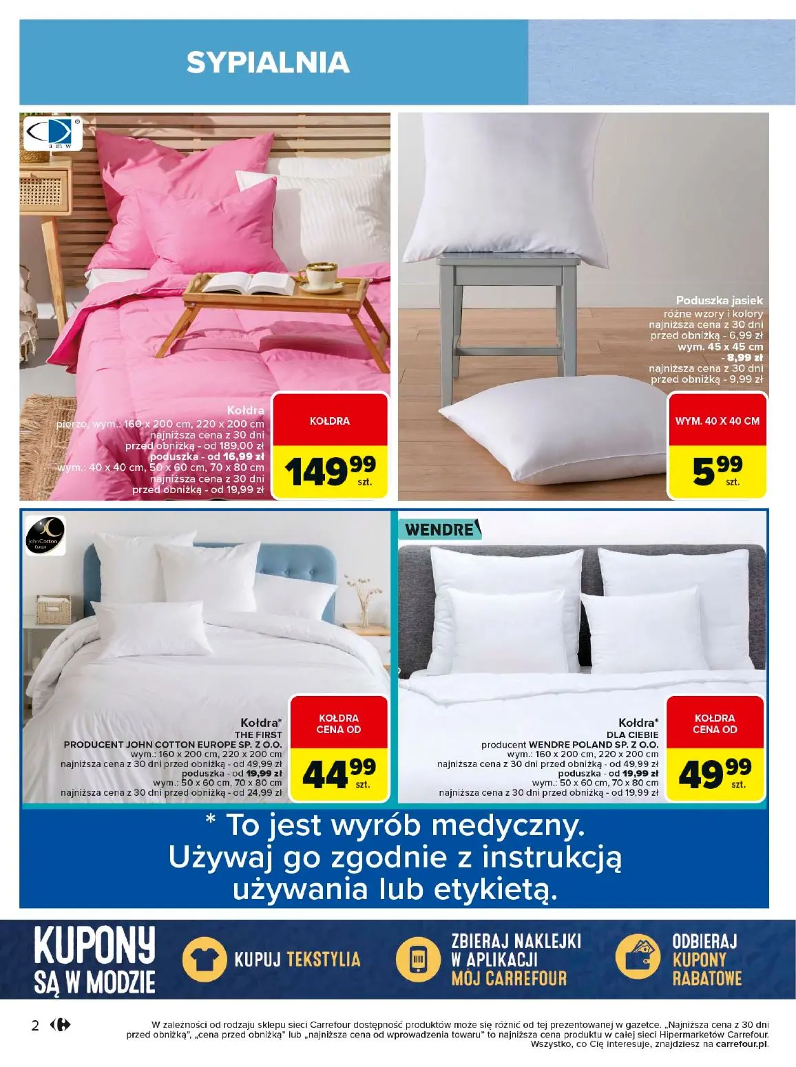 gazetka promocyjna Carrefour Ciepło, miło i stylowo - Strona 2