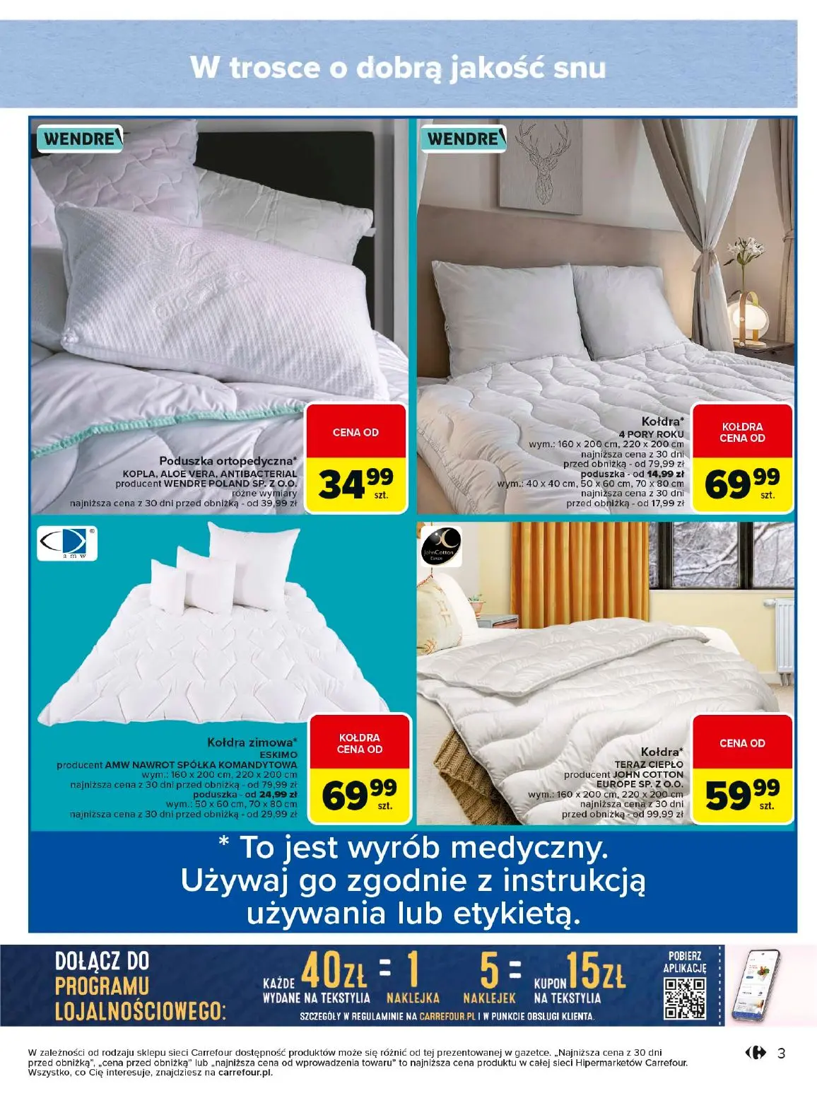 gazetka promocyjna Carrefour Ciepło, miło i stylowo - Strona 3