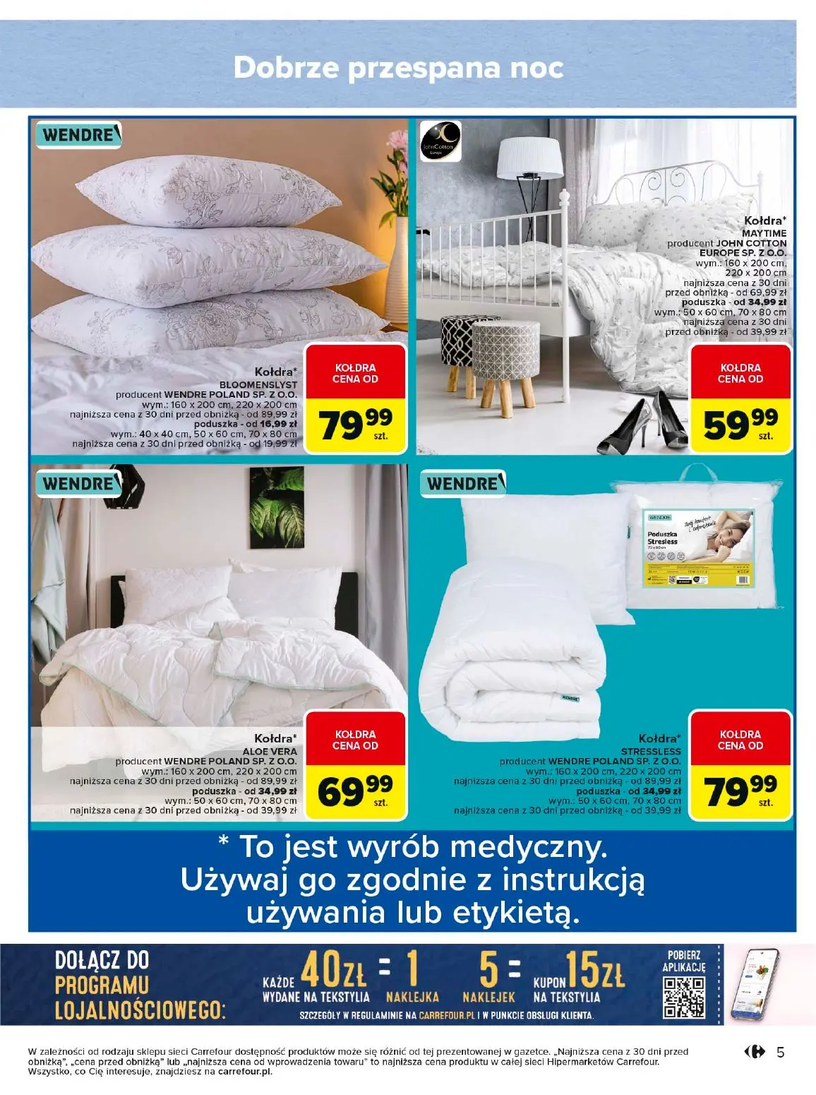 gazetka promocyjna Carrefour Ciepło, miło i stylowo - Strona 5