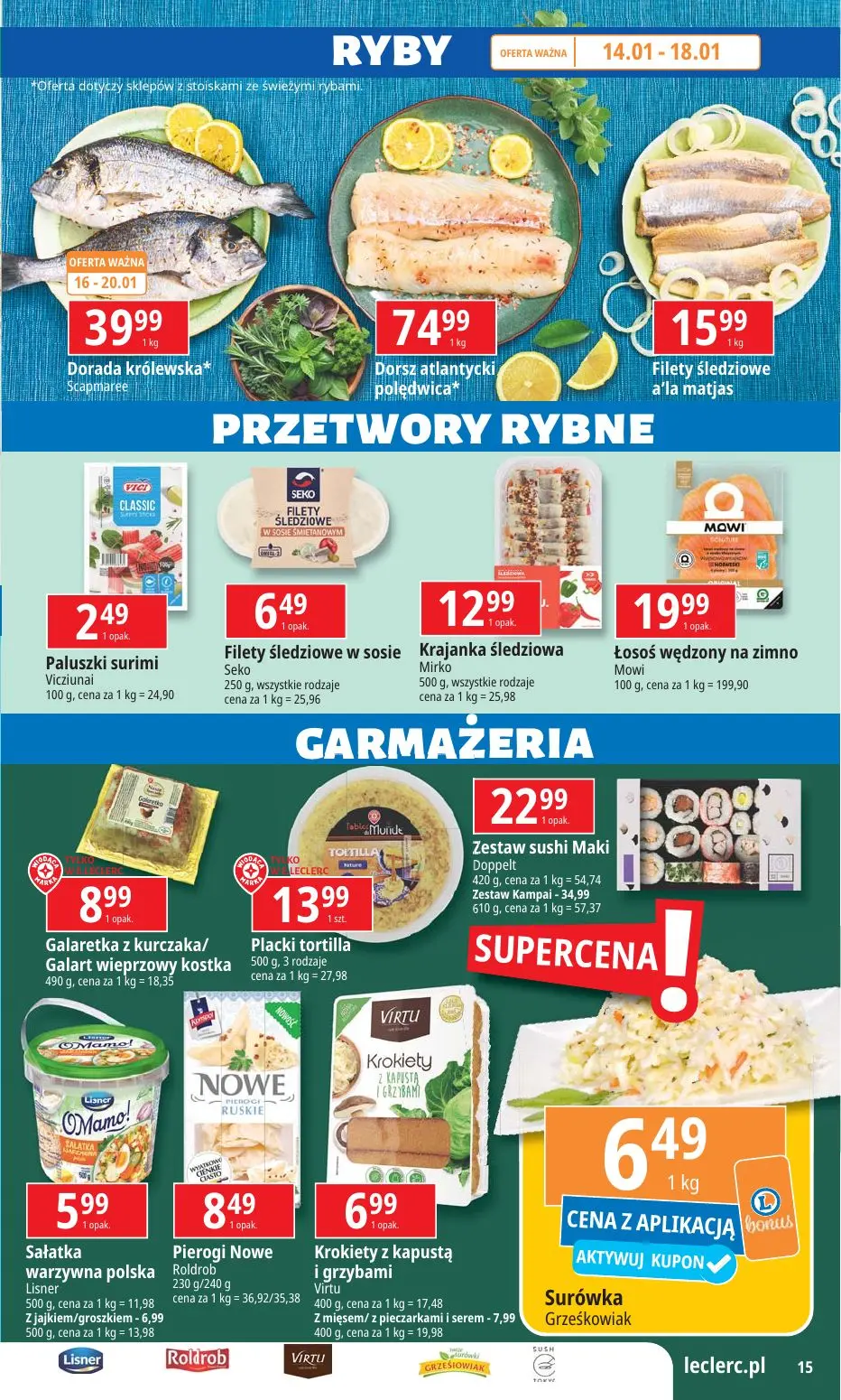 gazetka promocyjna E.Leclerc Wybór w dobrej cenie - Strona 15