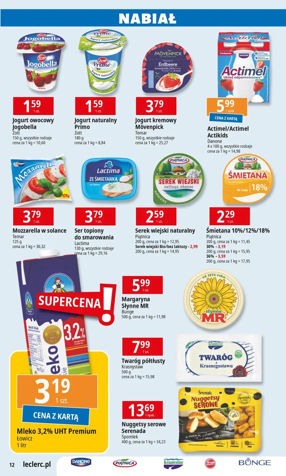 gazetka promocyjna E.Leclerc Wybór w dobrej cenie - oferta rozszerzona - Strona 12