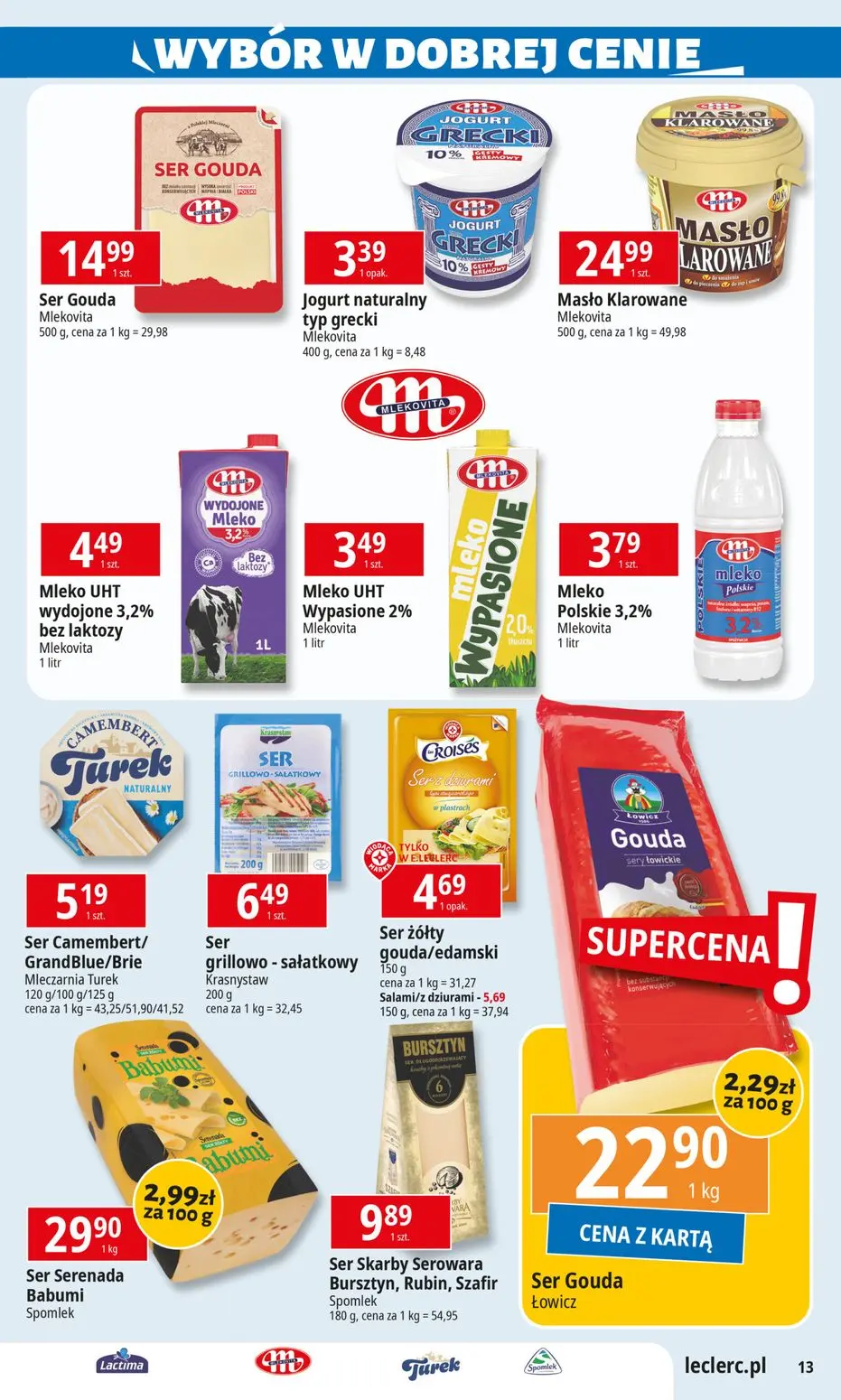 gazetka promocyjna E.Leclerc Wybór w dobrej cenie - oferta rozszerzona - Strona 13