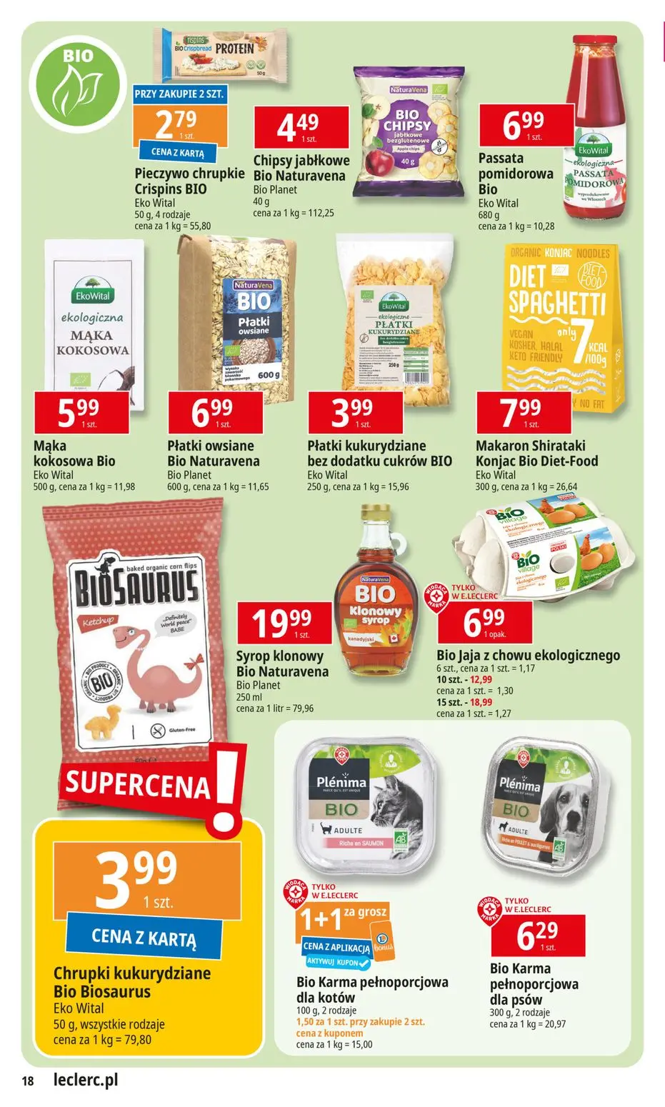 gazetka promocyjna E.Leclerc Wybór w dobrej cenie - oferta rozszerzona - Strona 18