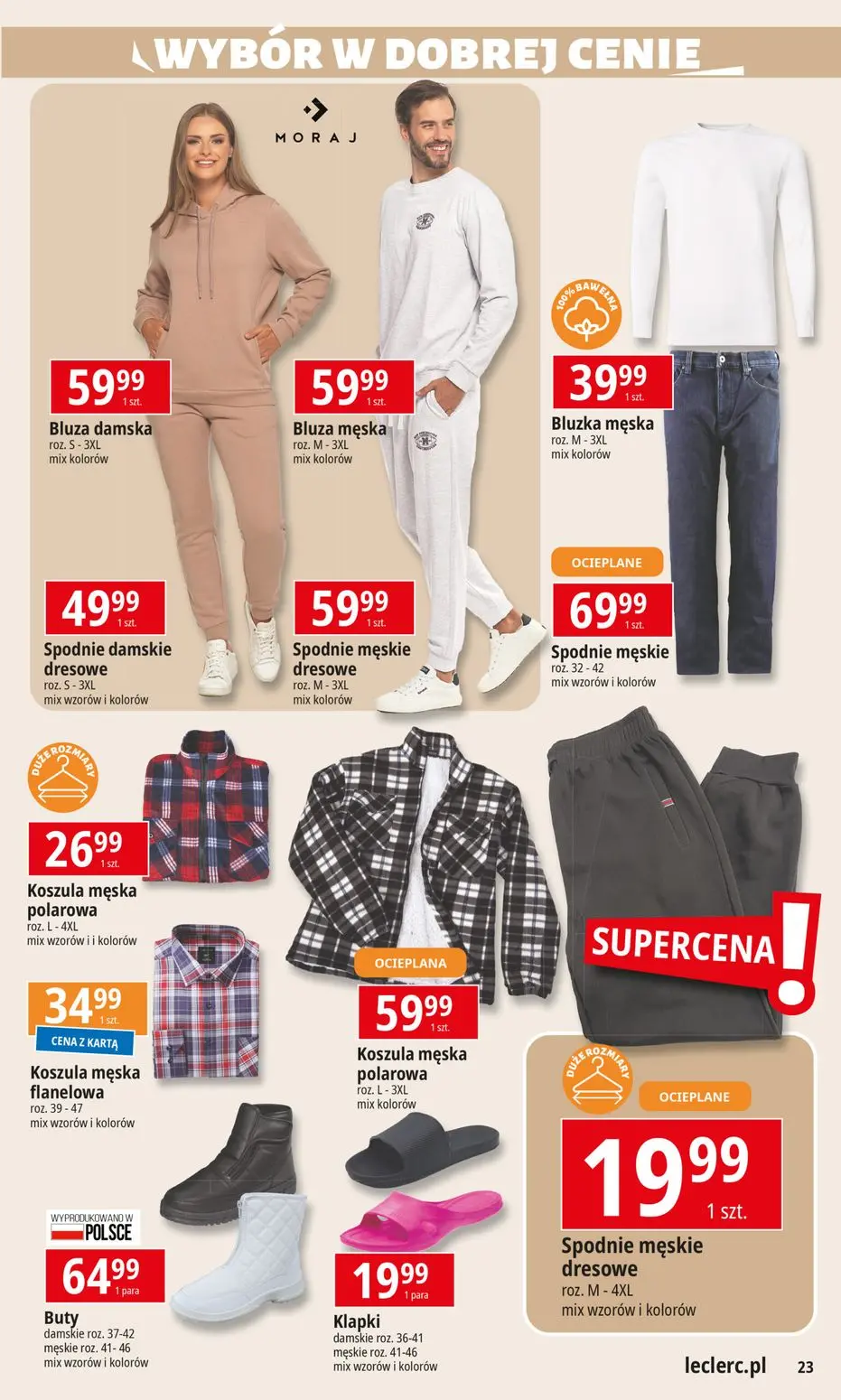 gazetka promocyjna E.Leclerc Wybór w dobrej cenie - oferta rozszerzona - Strona 23