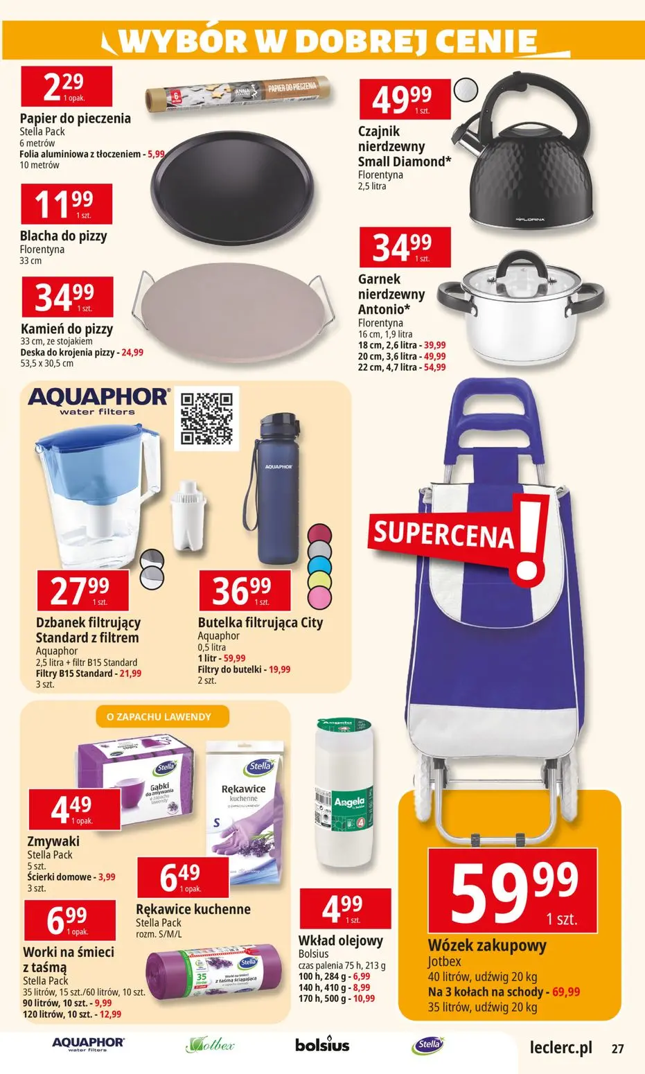 gazetka promocyjna E.Leclerc Wybór w dobrej cenie - oferta rozszerzona - Strona 27