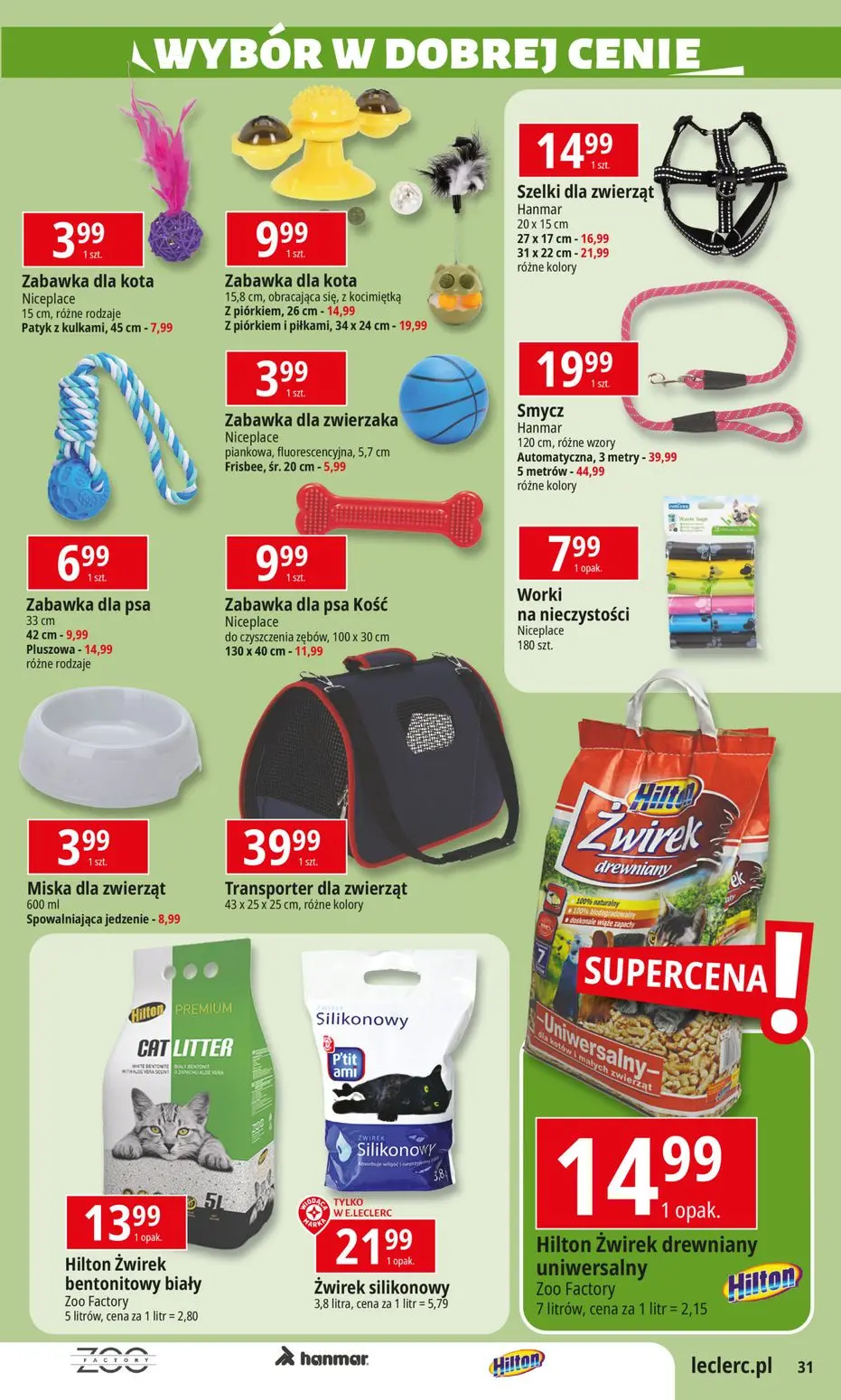 gazetka promocyjna E.Leclerc Wybór w dobrej cenie - oferta rozszerzona - Strona 31