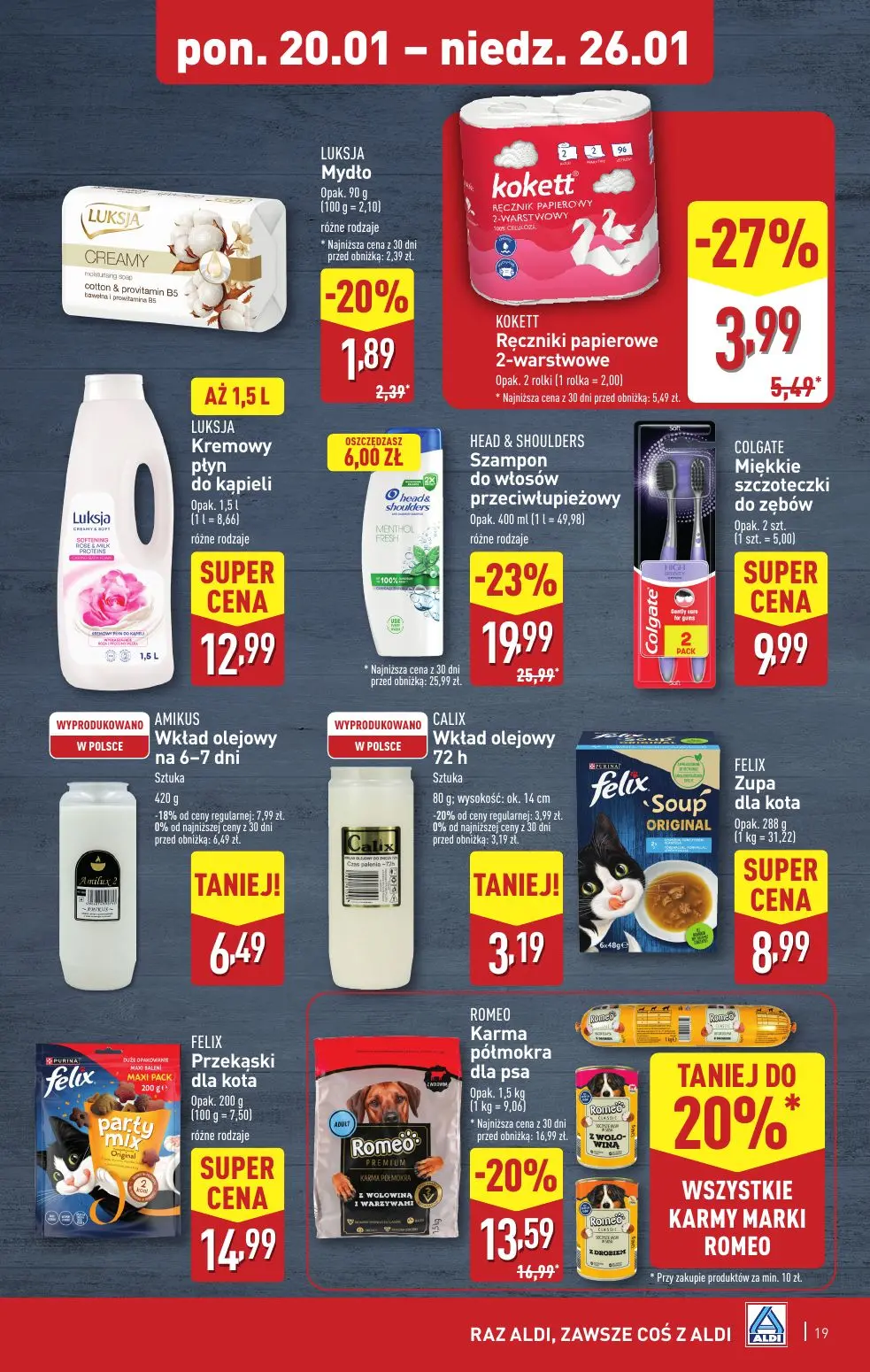 gazetka promocyjna ALDI Raz ALDI, zawsze coś z ALDI - Strona 19