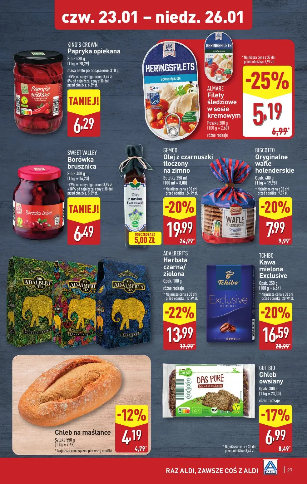 gazetka promocyjna ALDI Raz ALDI, zawsze coś z ALDI - Strona 27