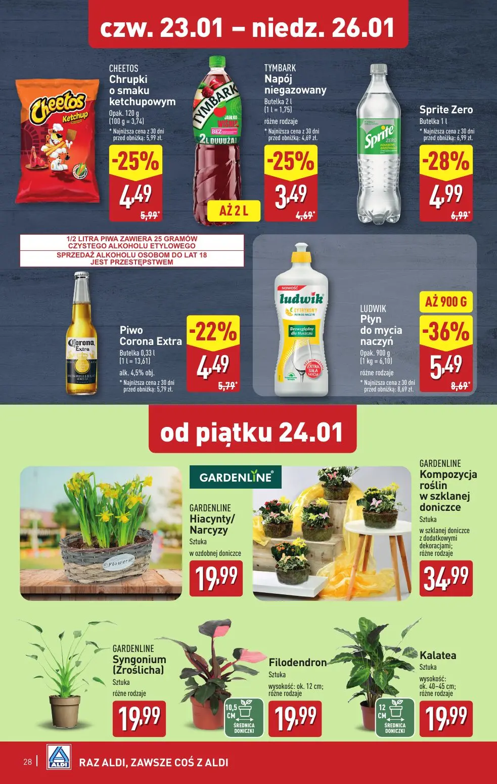 gazetka promocyjna ALDI Raz ALDI, zawsze coś z ALDI - Strona 28