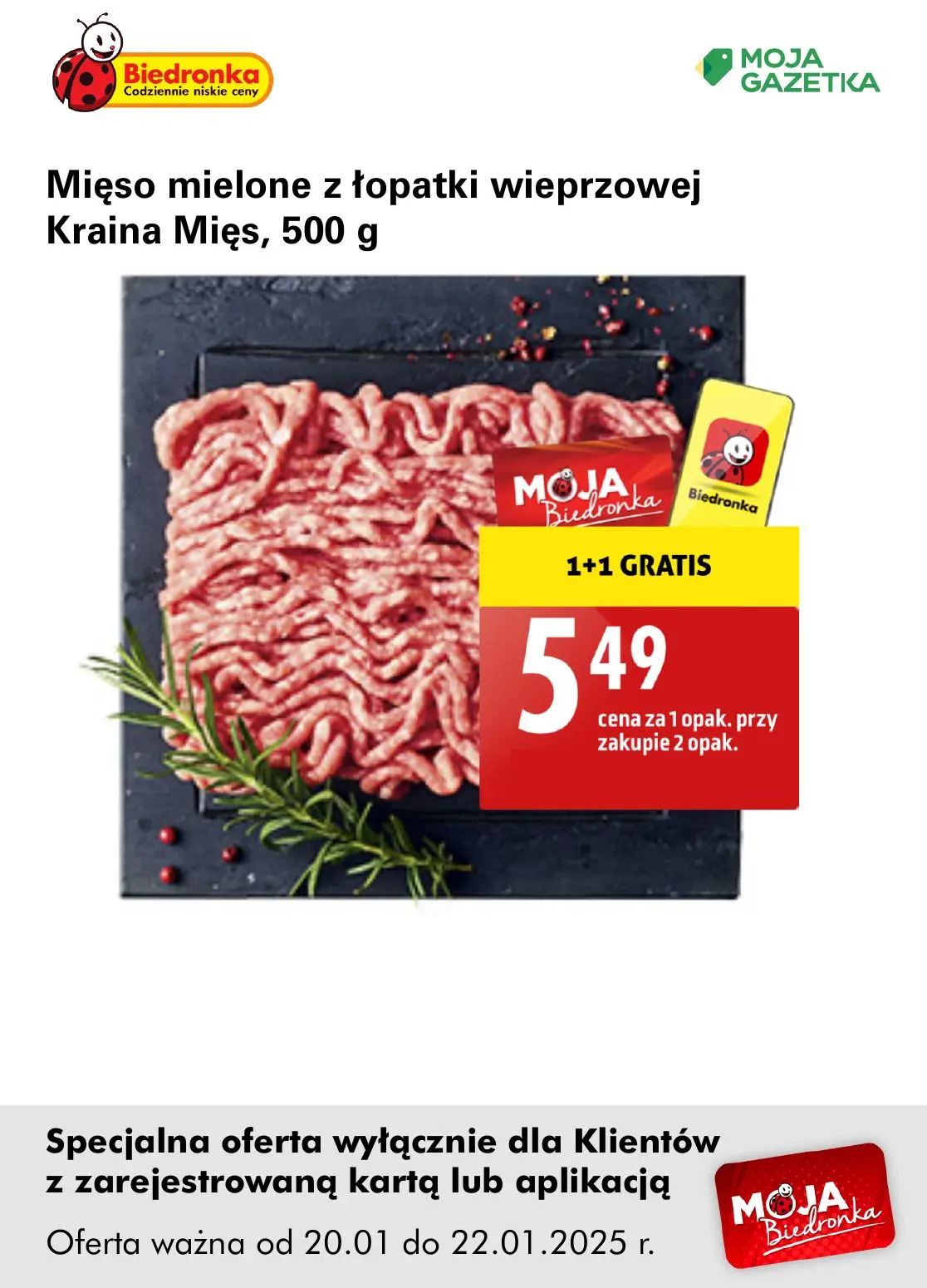 gazetka promocyjna Biedronka Oferta z kartą Moja Biedronka - Strona 3