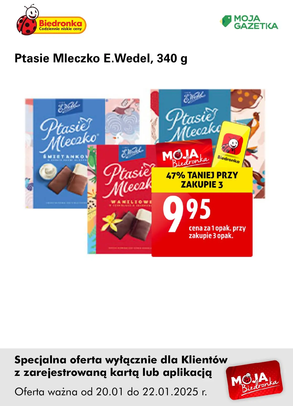 gazetka promocyjna Biedronka Oferta z kartą Moja Biedronka - Strona 4