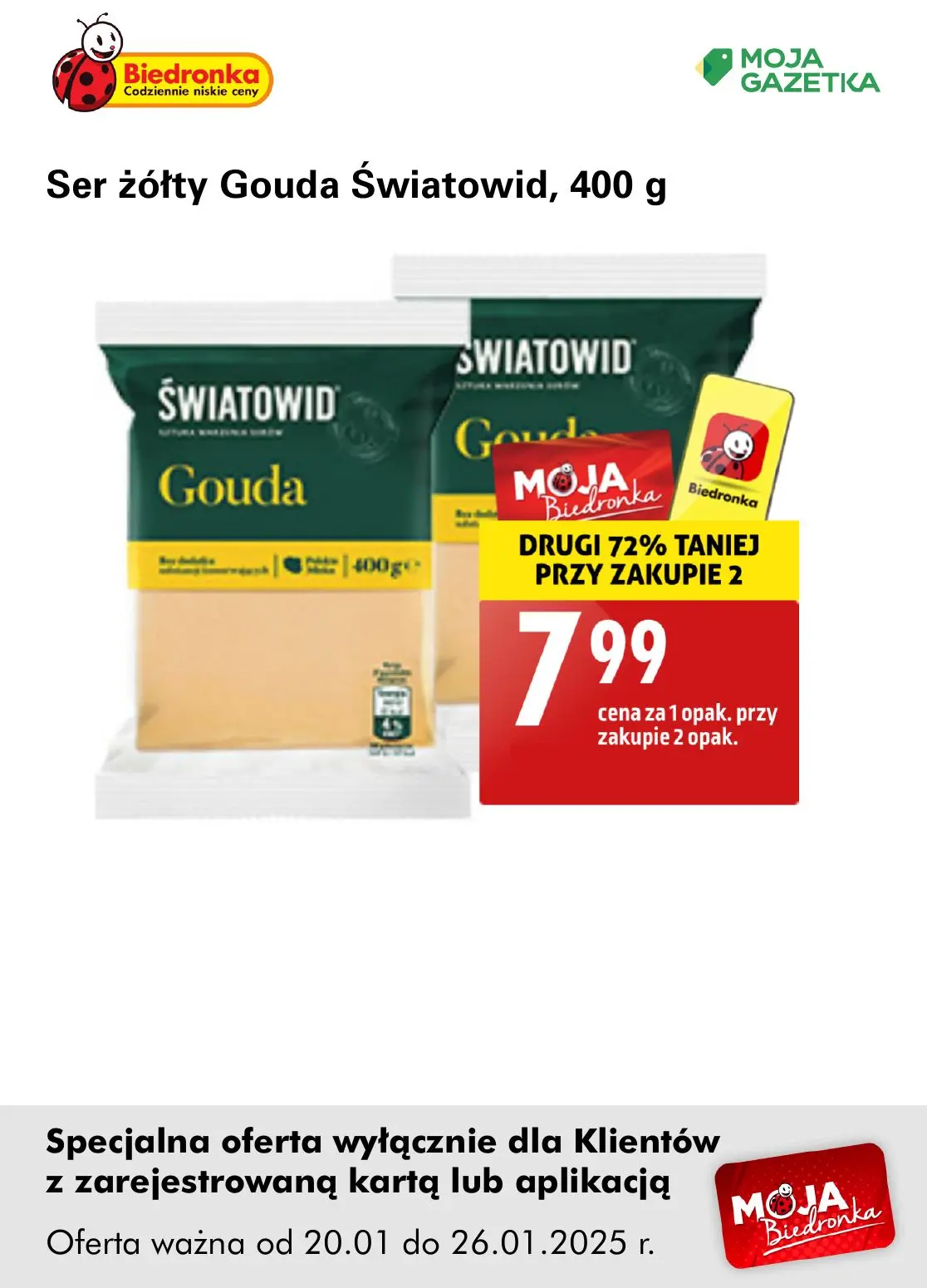 gazetka promocyjna Biedronka Oferta z kartą Moja Biedronka - Strona 5