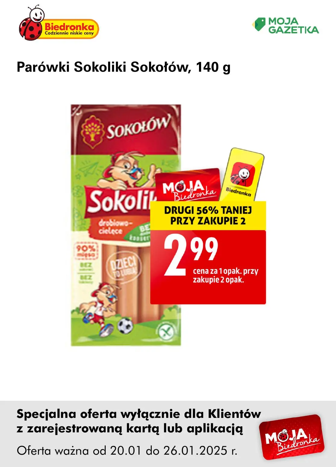 gazetka promocyjna Biedronka Oferta z kartą Moja Biedronka - Strona 16