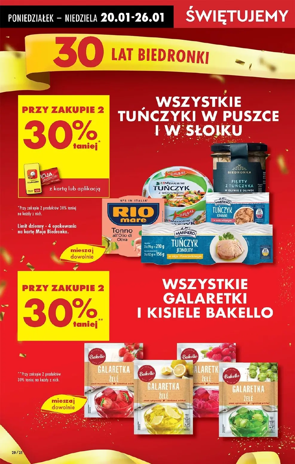 gazetka promocyjna Biedronka Od poniedziałku - Strona 20