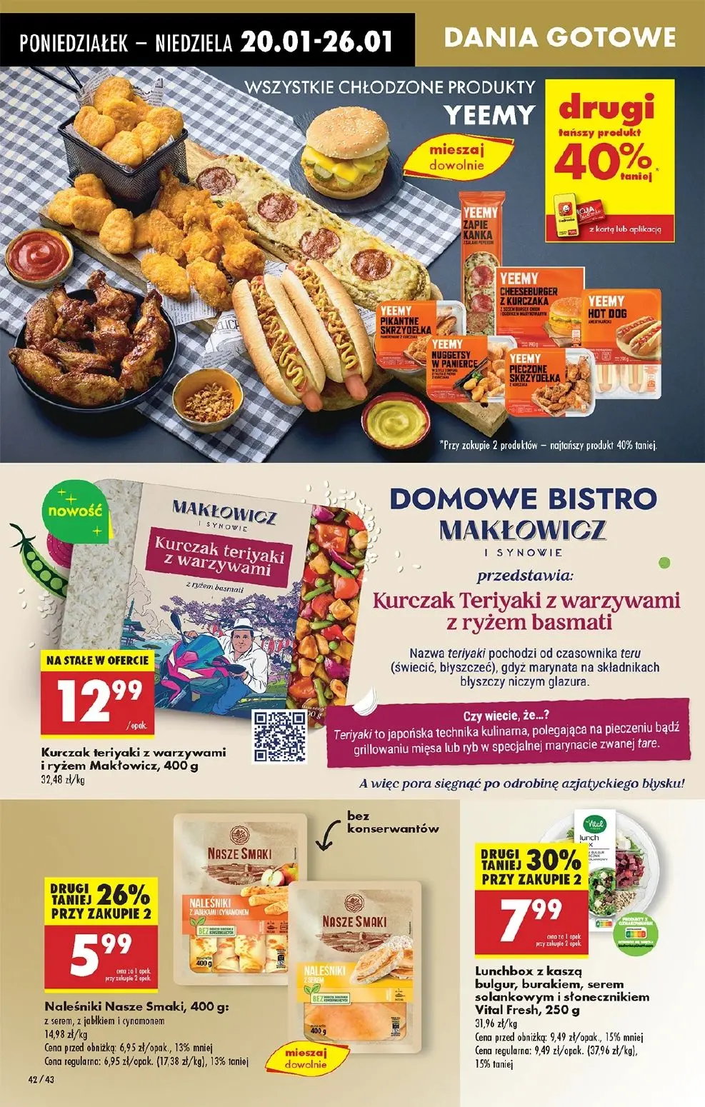 gazetka promocyjna Biedronka Od poniedziałku - Strona 48