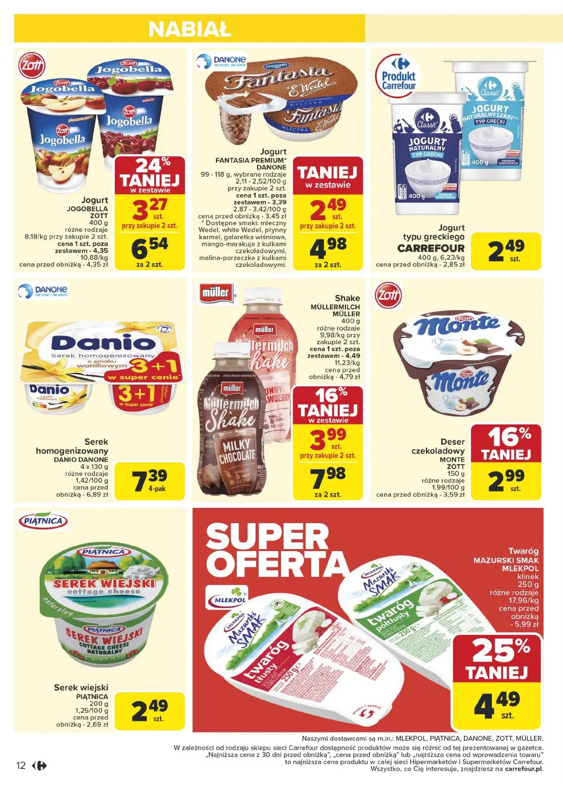 gazetka promocyjna Carrefour Market Oferty promocyjne - Strona 12