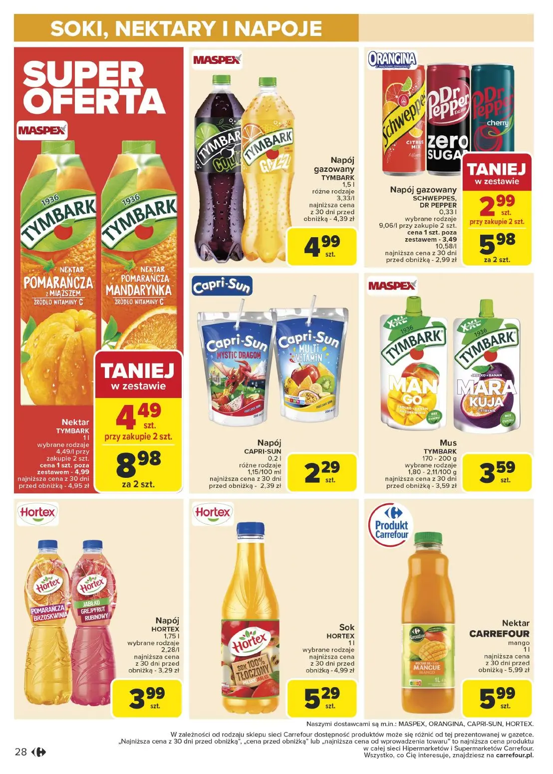 gazetka promocyjna Carrefour Market Oferty promocyjne - Strona 28