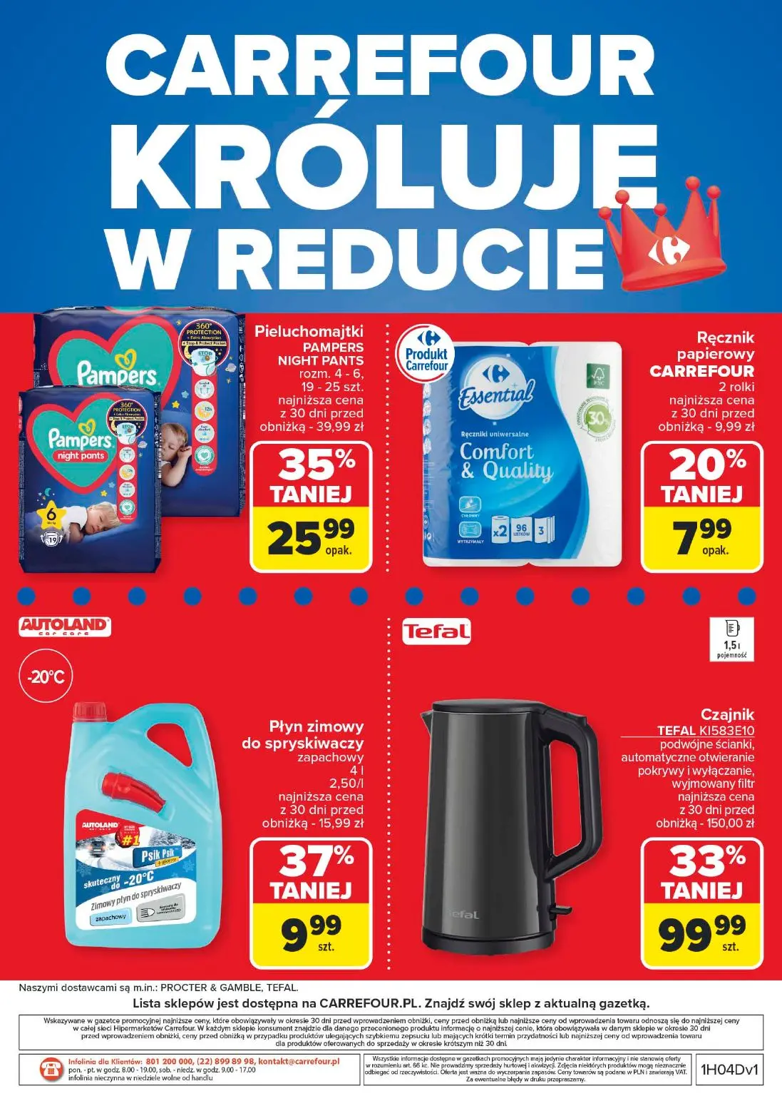 gazetka promocyjna Carrefour Carrefour króluje w reducie - Strona 4