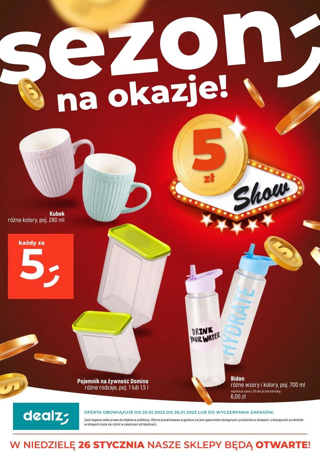 gazetka promocyjna Dealz SEZON NA OKAZJE - Strona 1