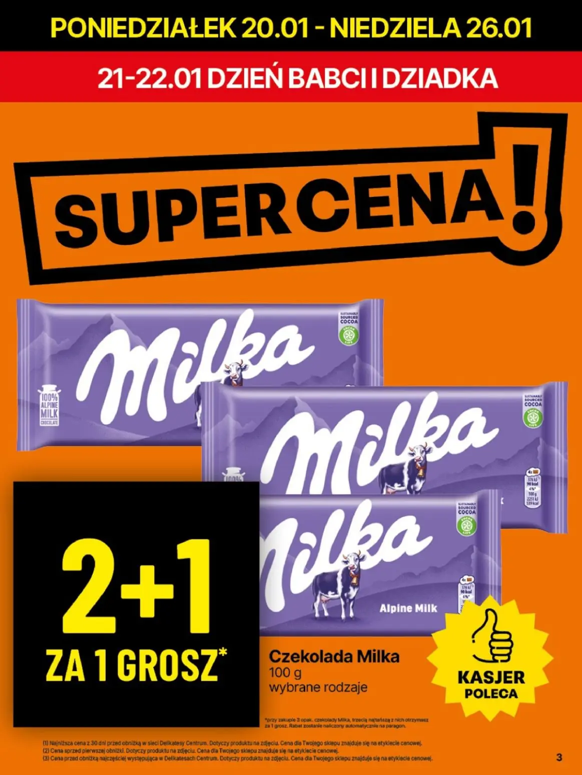 gazetka promocyjna Delikatesy Centrum Od poniedziałku - Strona 3