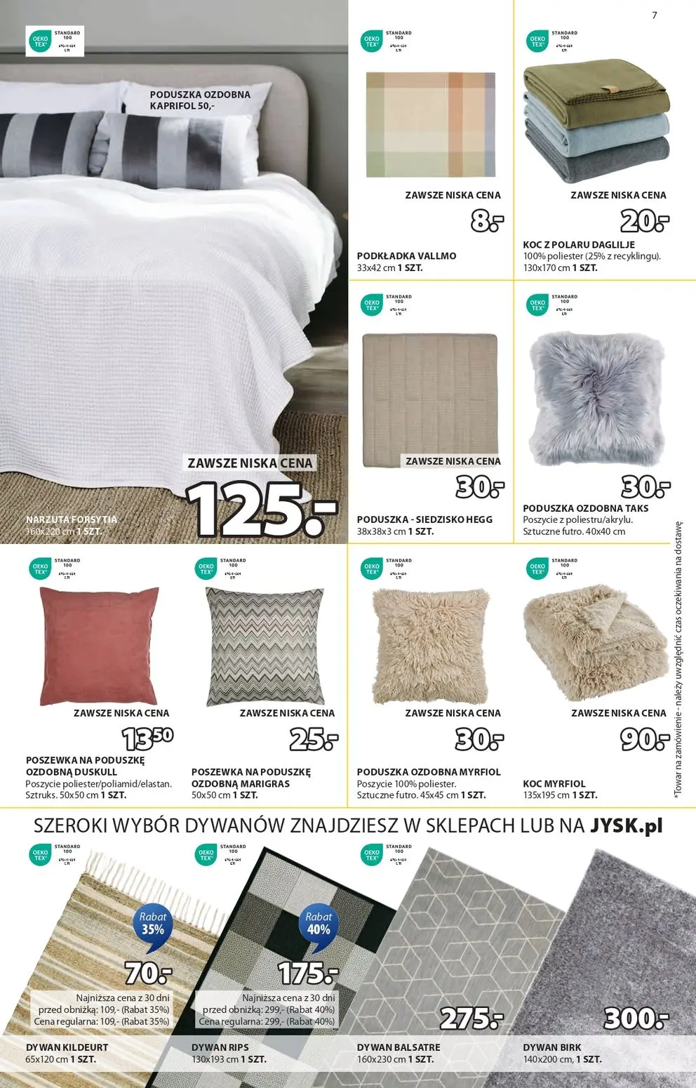 gazetka promocyjna JYSK Oferta tygodnia - Strona 7