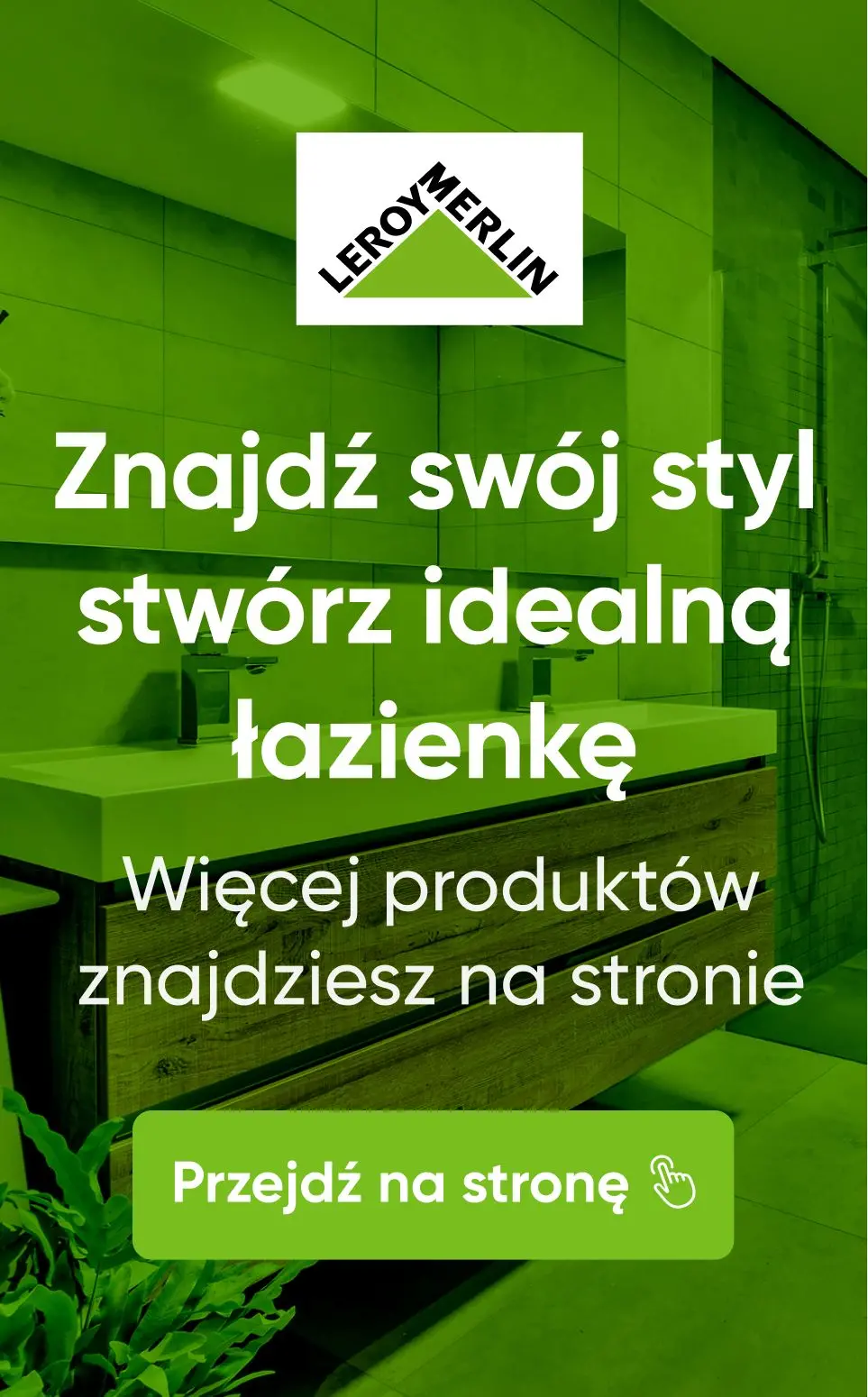 gazetka promocyjna Leroy Merlin Tydzień łazieniek, 100 zł ZWROTU na kupon w klubie! - Strona 24