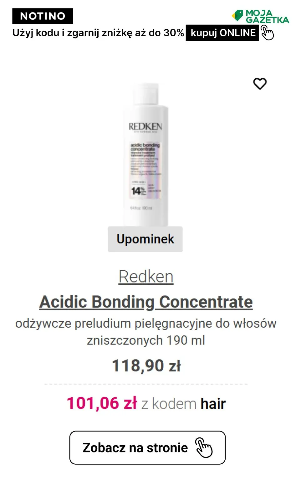 gazetka promocyjna Notino Teraz zniżka aż do 30% na produkty do pielęgnacji włosów z kodem hair! - Strona 16