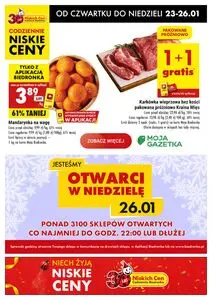 Gazetka promocyjna Biedronka, ważna od 2025-01-23 do 2025-01-26.