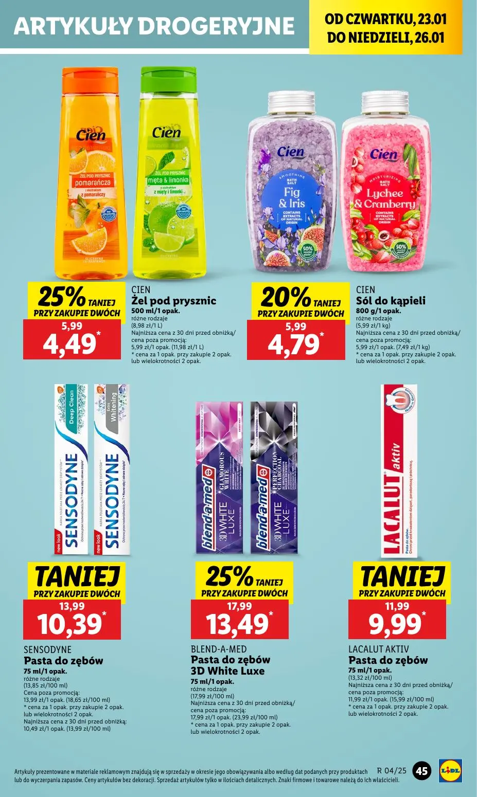 gazetka promocyjna LIDL Od czwartku - Strona 47