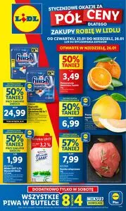 Gazetka promocyjna LIDL, ważna od 2025-01-23 do 2025-01-26.