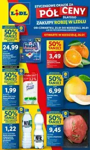 Gazetka promocyjna LIDL, ważna od 2025-01-23 do 2025-01-26.