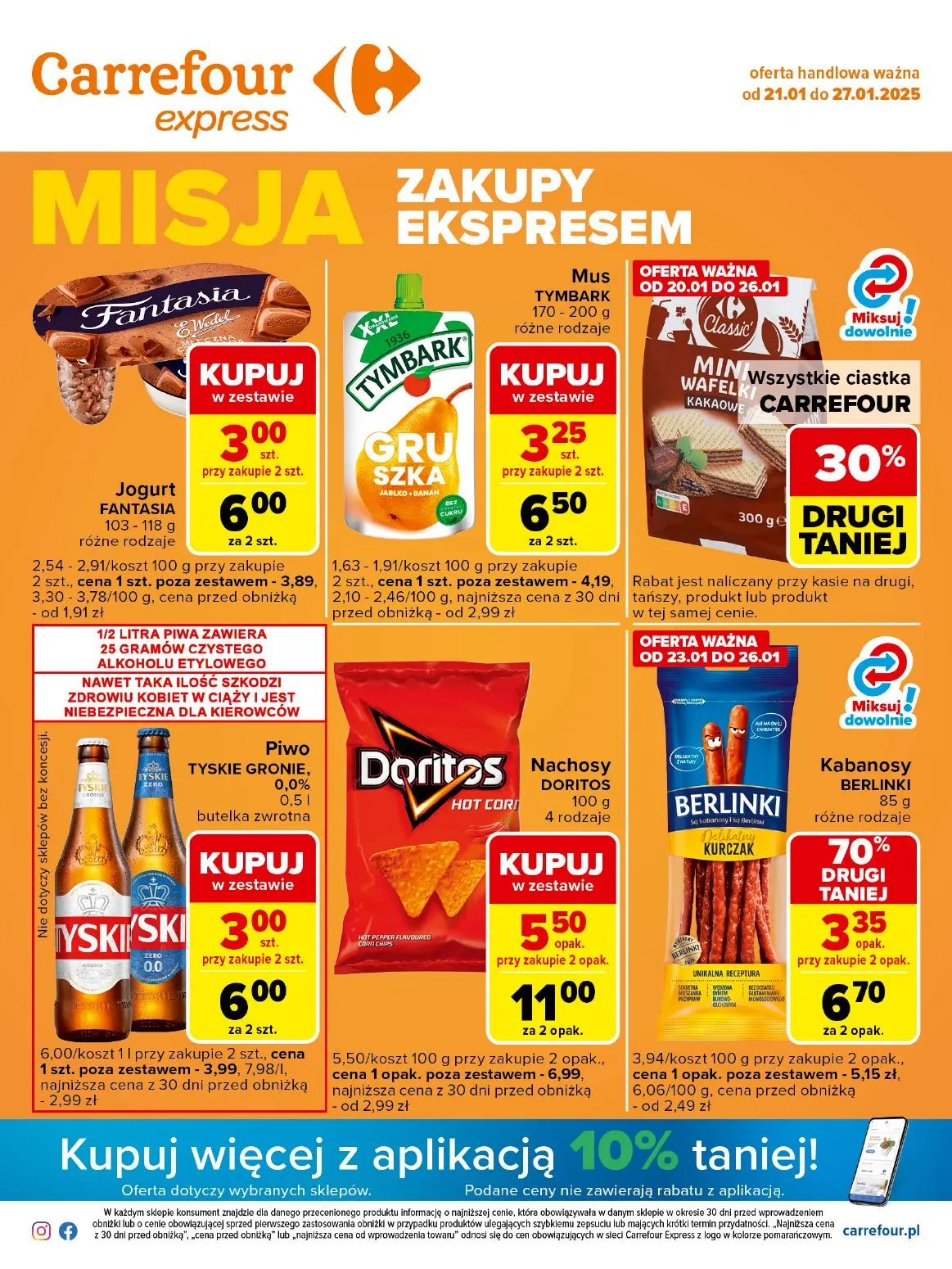 gazetka promocyjna Carrefour Express Zakupy ekspresem - Strona 1