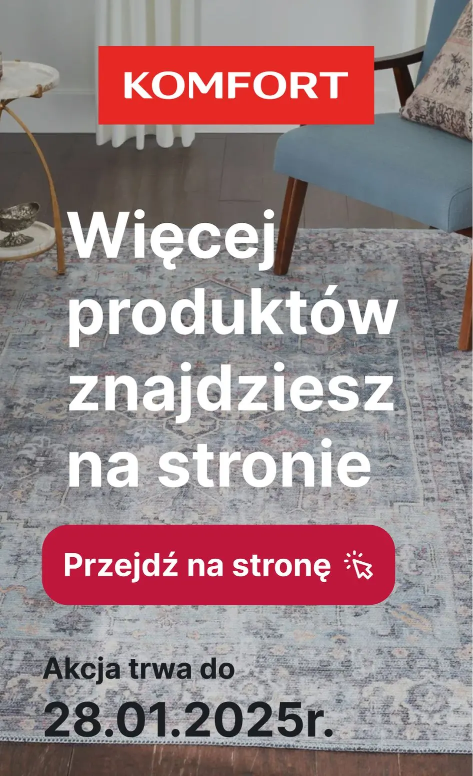 gazetka promocyjna KOMFORT Wyprzedaż dywanów do -50% - Strona 21