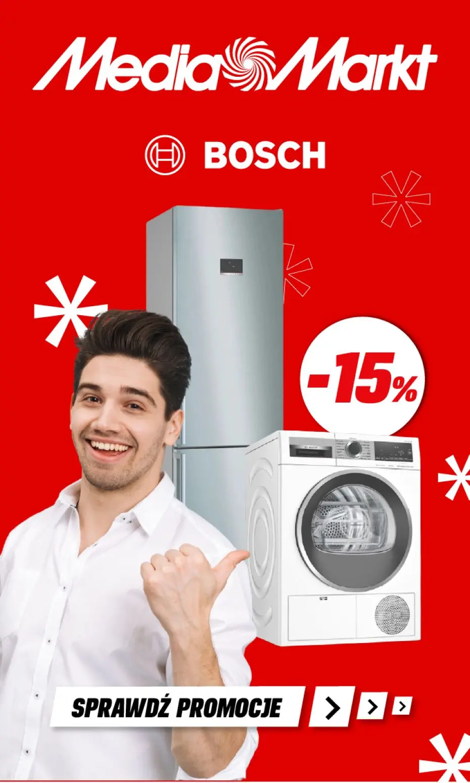 gazetka promocyjna Media Markt Marka BOSH do -15% TANIEJ!! - Strona 1