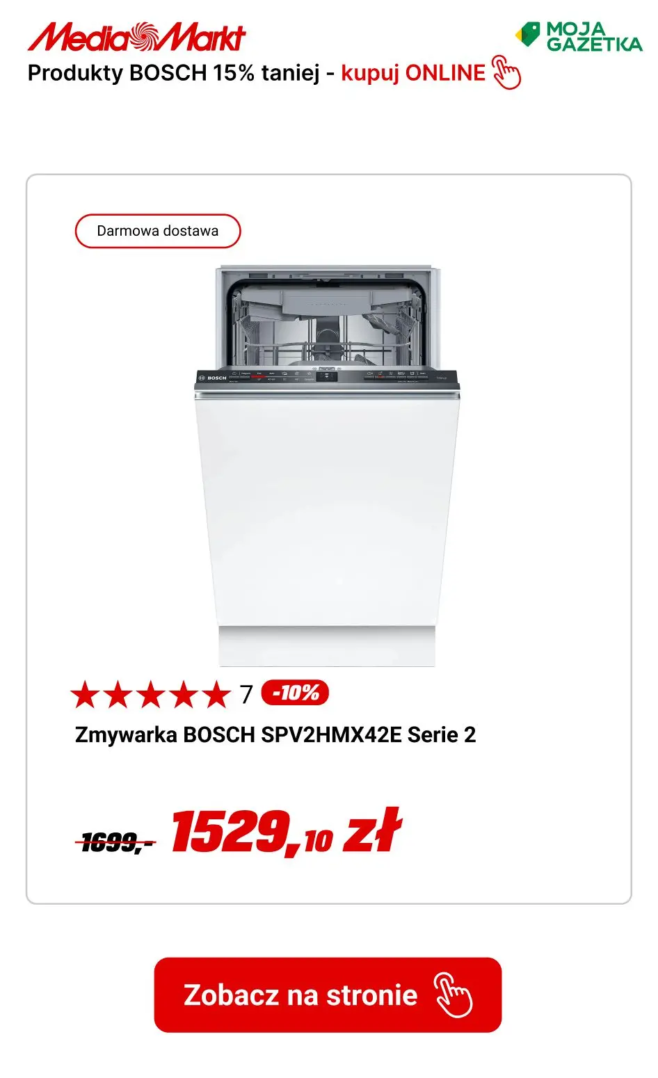 gazetka promocyjna Media Markt Marka BOSH do -15% TANIEJ!! - Strona 2