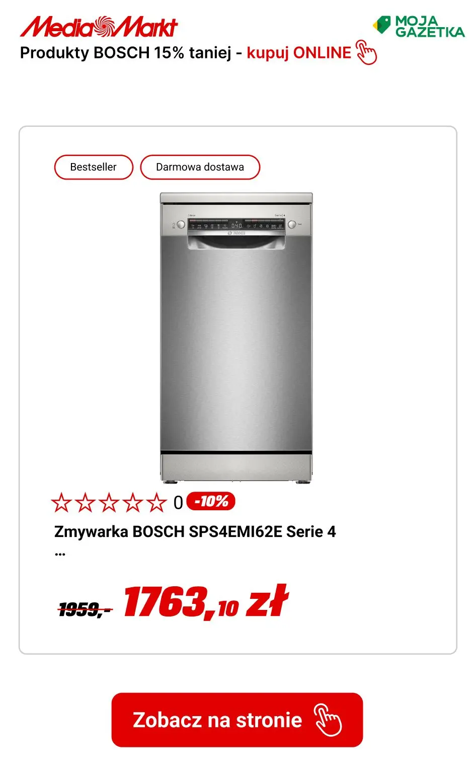 gazetka promocyjna Media Markt Marka BOSH do -15% TANIEJ!! - Strona 5