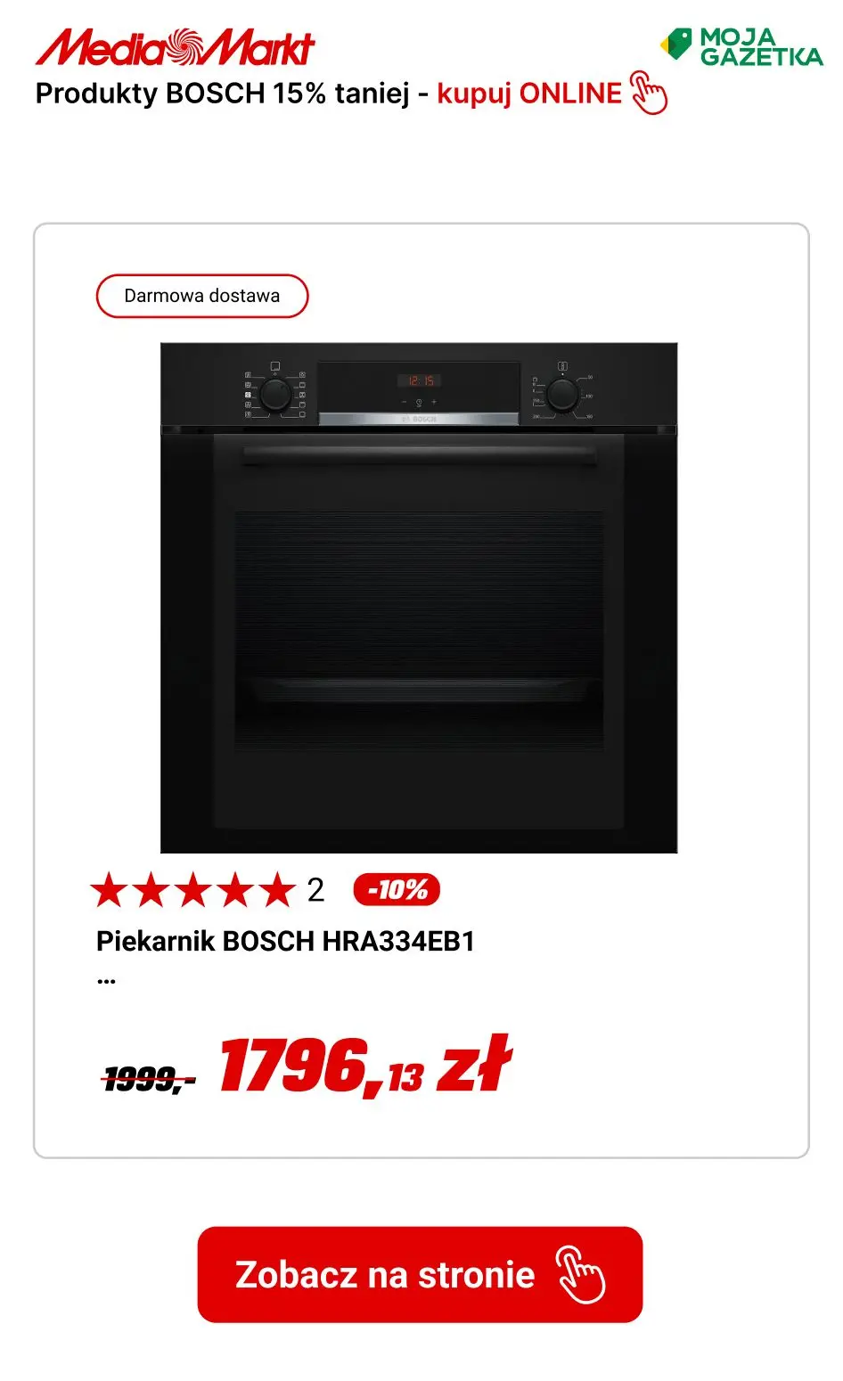 gazetka promocyjna Media Markt Marka BOSH do -15% TANIEJ!! - Strona 8