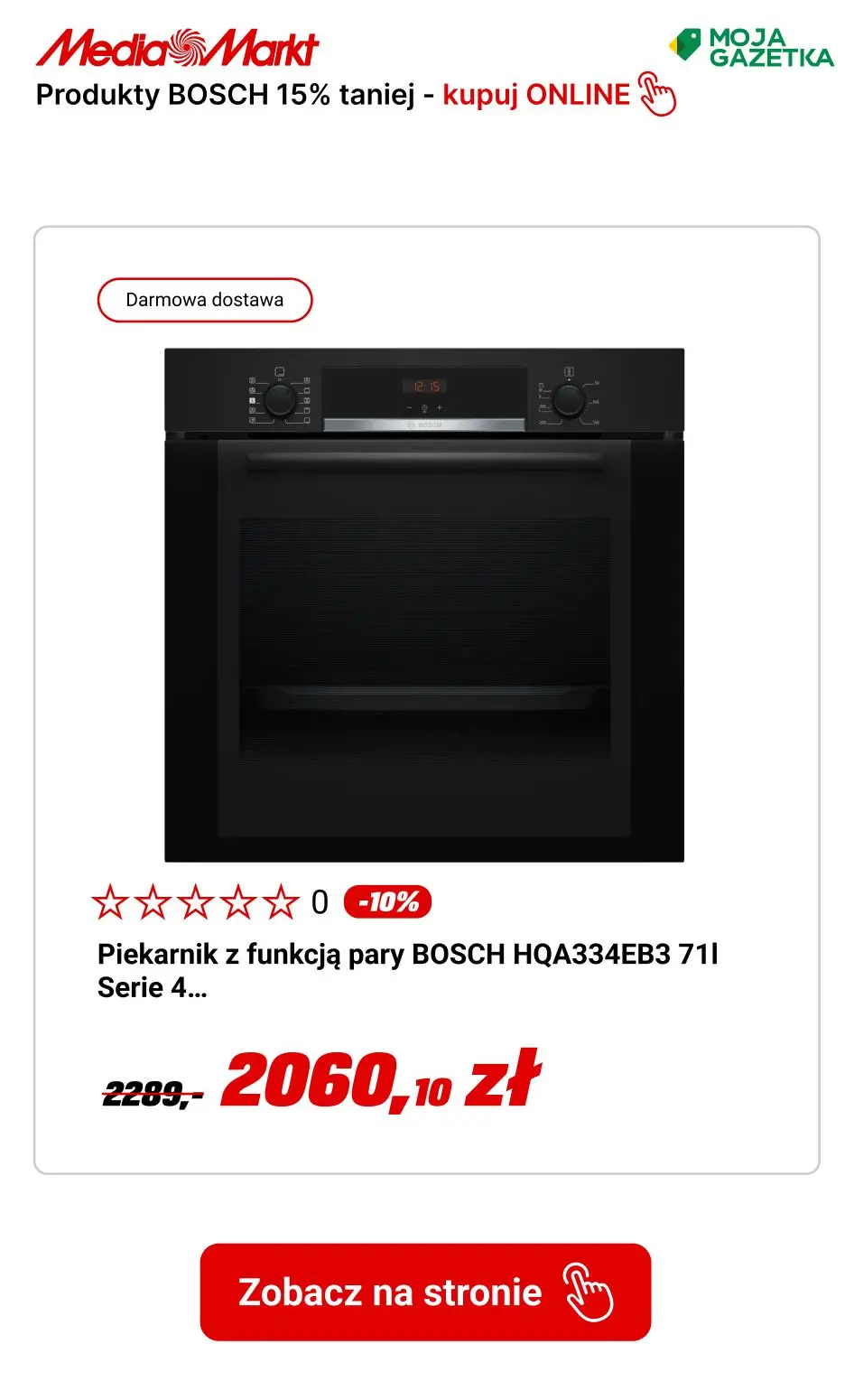 gazetka promocyjna Media Markt Marka BOSH do -15% TANIEJ!! - Strona 10